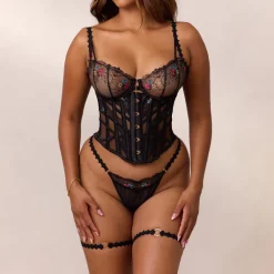 Lounge Underwear Intimates Sets | Adrianna Intimates Korsett (Set) -