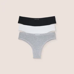 Lounge Underwear Slips | Brazilians | Bamboo Comfort Brazilian (3er Paket) -