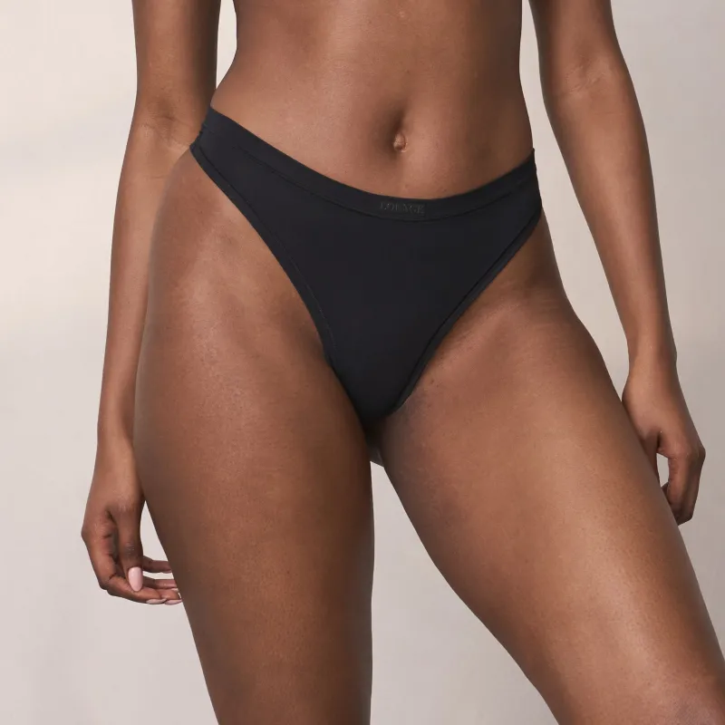 Lounge Underwear Multipacks | Bamboo Comfort Thong (3er Paket) -