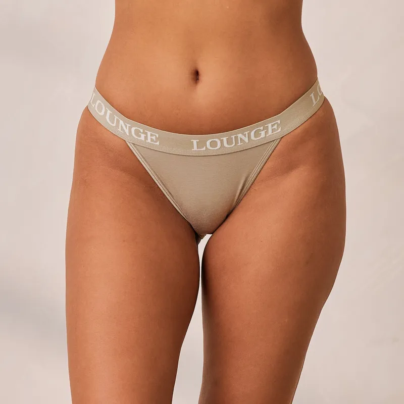 Lounge Underwear Leggings | Slips | Bamboo Triangle Slip -