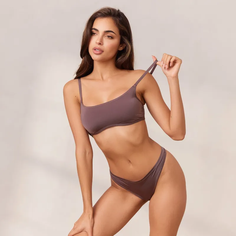 Lounge Underwear Strings | Bralettes | Barely There Bralette -