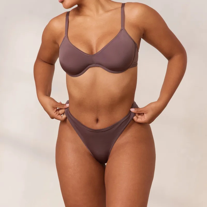 Lounge Underwear Strings | Bralettes | Barely There Plunge BH -