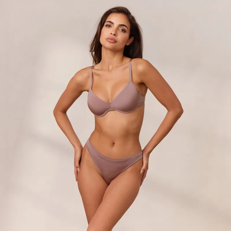Lounge Underwear Strings | Bralettes | Barely There Plunge BH -
