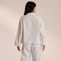 Lounge Underwear Pyjama-Oberteile | Baumwoll-Pyjamahemd -