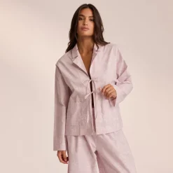 Lounge Underwear Pyjama-Oberteile | Pyjamas Sets | Baumwoll-Pyjamahemd -