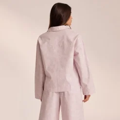 Lounge Underwear Pyjama-Oberteile | Pyjamas Sets | Baumwoll-Pyjamahemd -