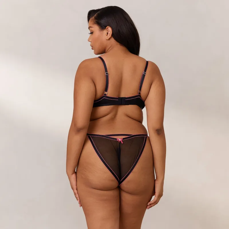 Lounge Underwear Mit Bügel | Höschen | Bloom Embroidered Balcony BH -