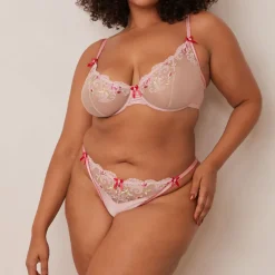 Lounge Underwear Mit Bügel | Höschen | Bloom Embroidered Balcony BH -