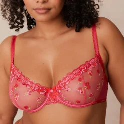 Lounge Underwear Höschen | Strings | Blush Embroidered Balcony BH -
