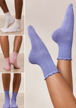 Lounge Underwear Accessoires | Breakfast Club Socken (3er-Pack) -