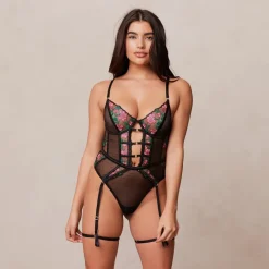 Lounge Underwear Intimates | Brooke Bodysuit -