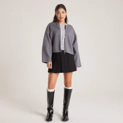 Lounge Underwear Pullis Und Strickjacken | Jacken | Cardigan mit Reißverschluss -