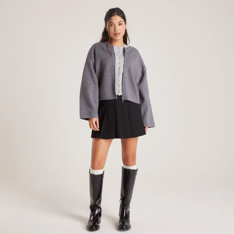 Lounge Underwear Pullis Und Strickjacken | Jacken | Cardigan mit Reißverschluss -