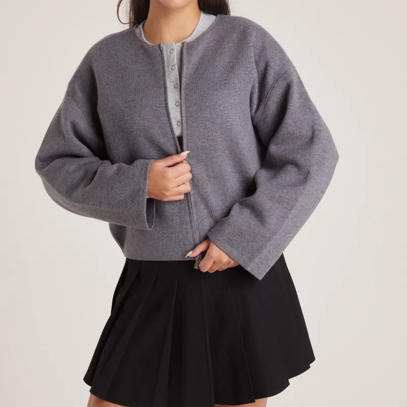 Lounge Underwear Pullis Und Strickjacken | Jacken | Cardigan mit Reißverschluss -