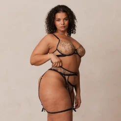 Lounge Underwear Intimates Sets | Catherine Intimates Bra (Set) - Black