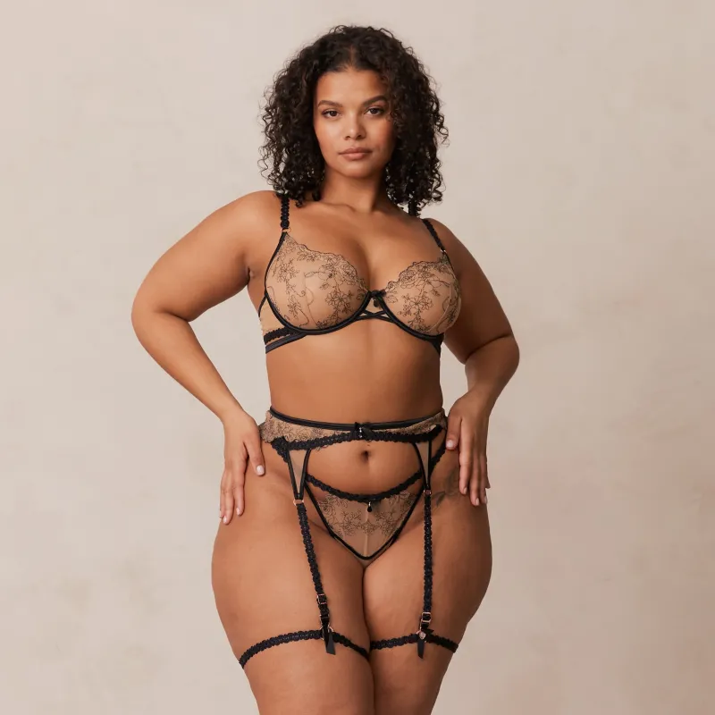 Lounge Underwear Intimates Sets | Catherine Intimates Bra (Set) - Black