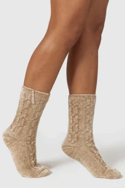 Lounge Underwear Socken Und Accessoires | Accessoires | Chenille Gestrickte Socke -
