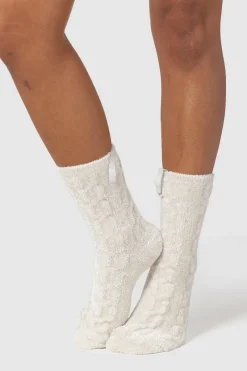 Lounge Underwear Socken Und Accessoires | Accessoires | Chenille Gestrickte Socke -