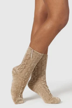Lounge Underwear Socken Und Accessoires | Accessoires | Chenille Gestrickte Socke -