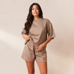 Lounge Underwear Pyjamas Sets | Pyjama-Hosen | Classic Fleece Oversized Schlafanzug Shorts -