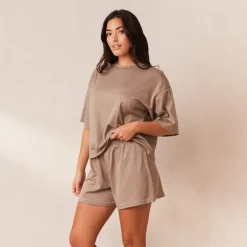 Lounge Underwear Pyjamas Sets | Pyjama-Hosen | Classic Fleece Oversized Schlafanzug Shorts -