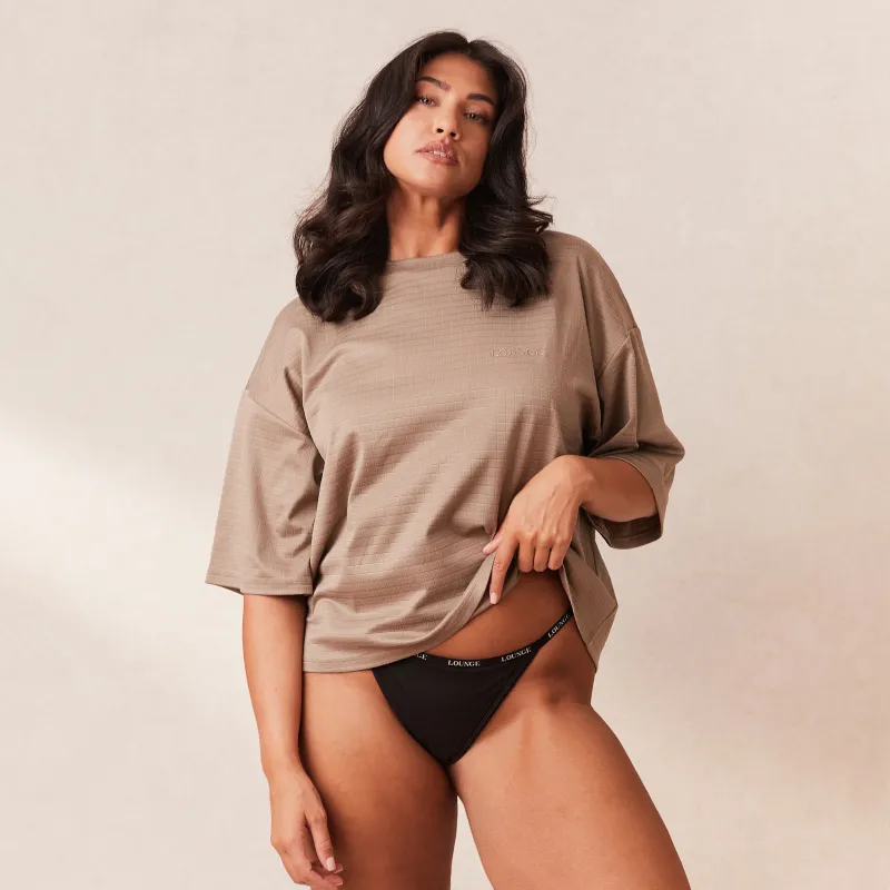 Lounge Underwear Pyjamas Sets | Pyjama-Oberteile | Classic Fleece Oversized Schlafanzug Oberteil -