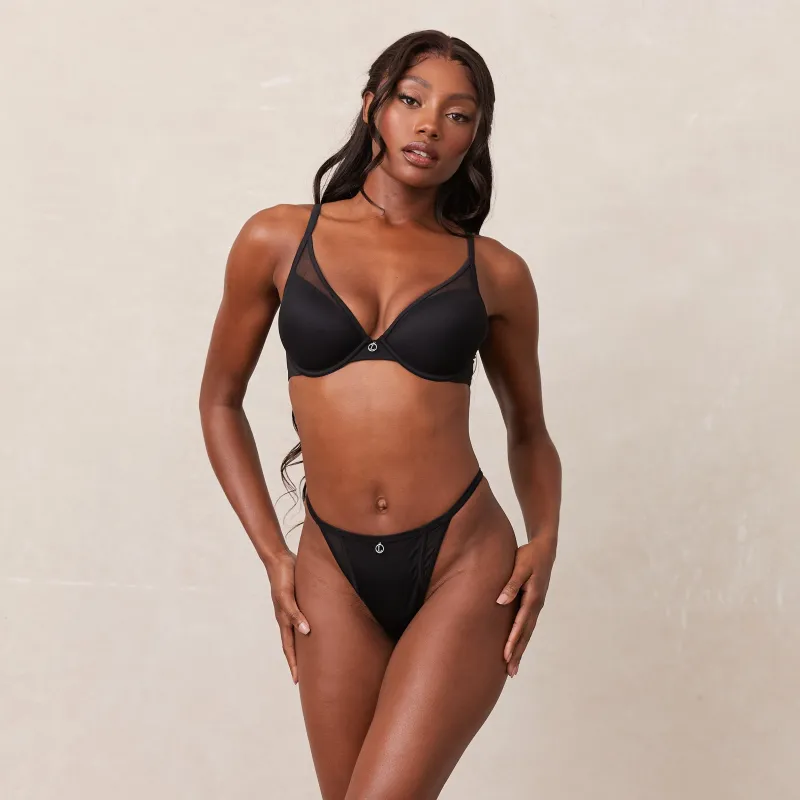 Lounge Underwear Höschen | Slips | Classic Plunge T-shirt BH -