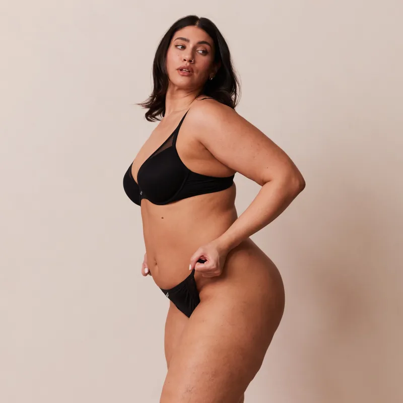 Lounge Underwear Höschen | Slips | Classic Plunge T-shirt BH -