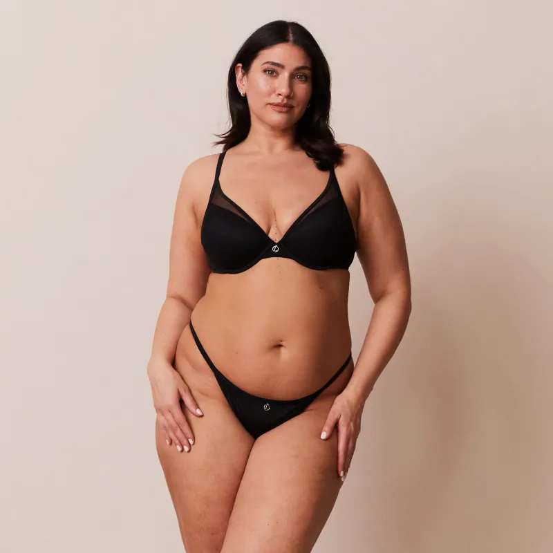 Lounge Underwear Höschen | Slips | Classic Plunge T-shirt BH -
