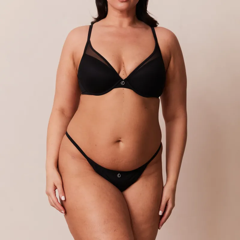 Lounge Underwear Höschen | Slips | Classic Plunge T-shirt BH -