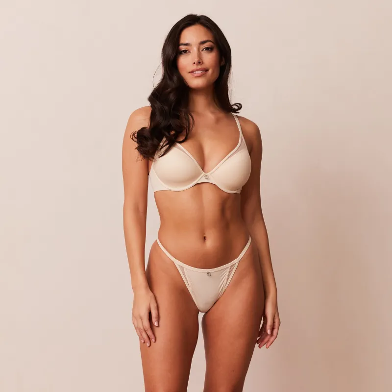 Lounge Underwear Höschen | Slips | Classic Plunge T-shirt BH -
