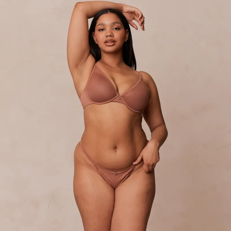 Lounge Underwear Höschen | Slips | Classic Plunge T-shirt BH -