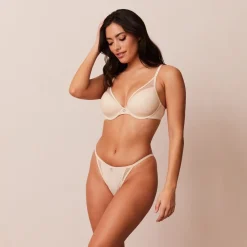 Lounge Underwear Höschen | Slips | Classic Plunge T-shirt BH -
