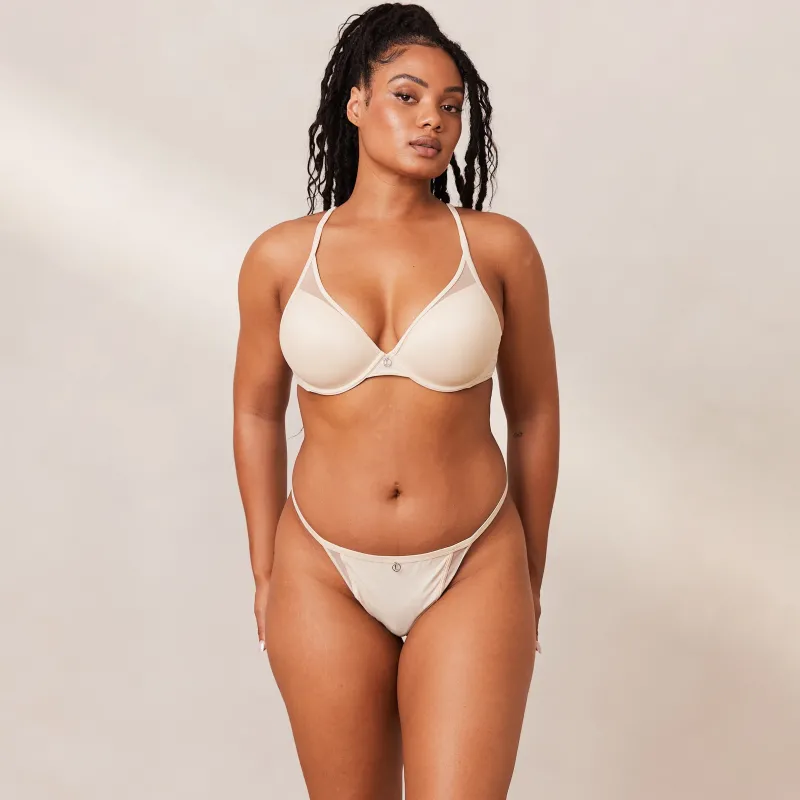 Lounge Underwear Höschen | Slips | Classic Plunge T-shirt BH -