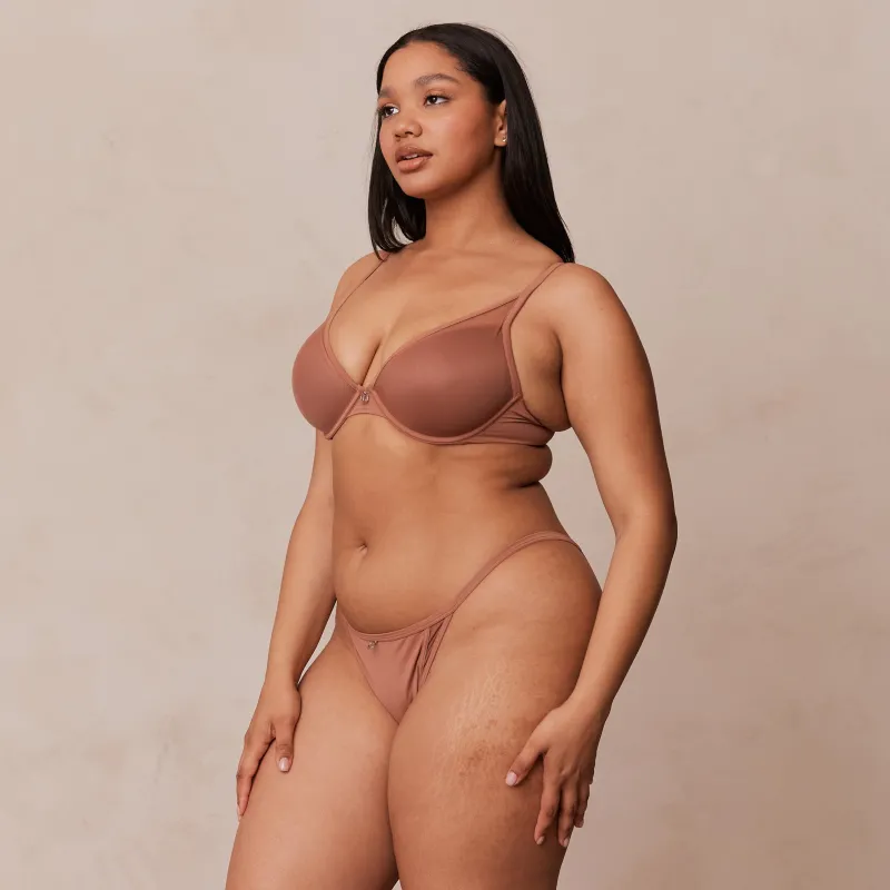 Lounge Underwear Höschen | Slips | Classic Plunge T-shirt BH -