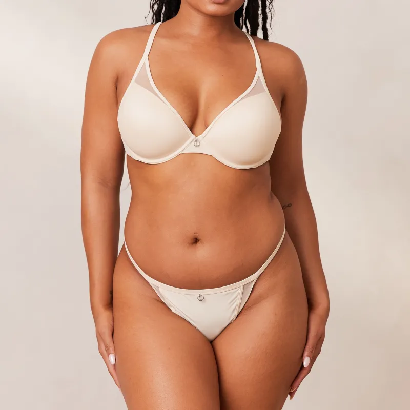 Lounge Underwear Höschen | Slips | Classic Plunge T-shirt BH -