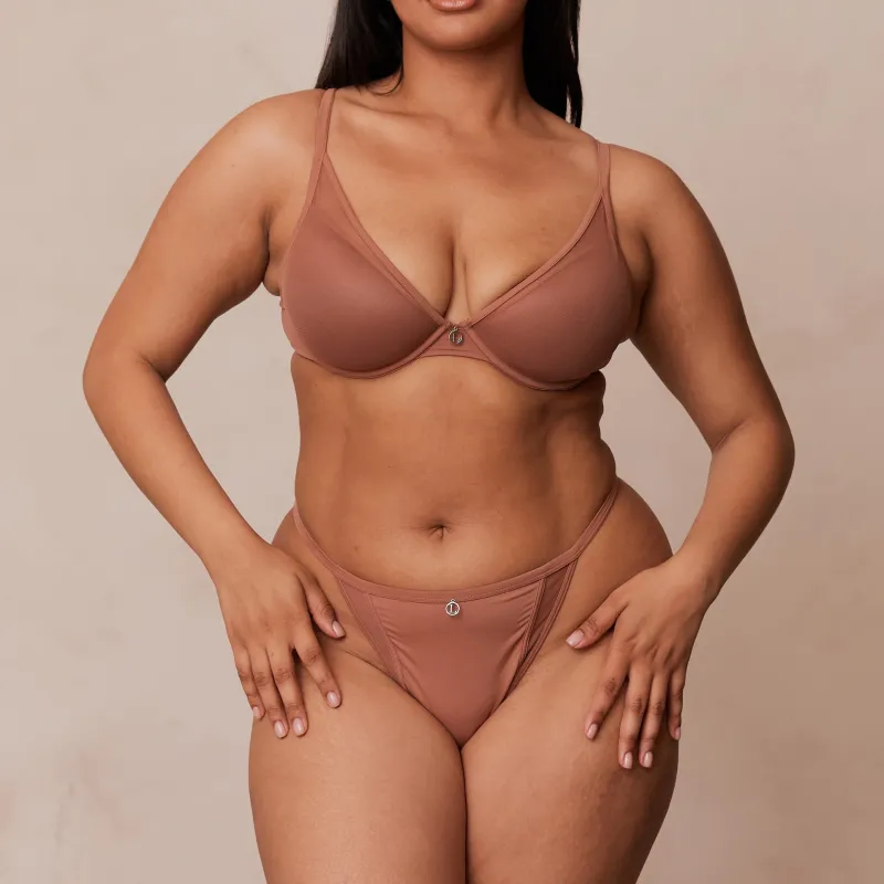 Lounge Underwear Höschen | Slips | Classic Plunge T-shirt BH -