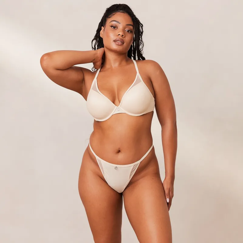Lounge Underwear Höschen | Slips | Classic Plunge T-shirt BH -