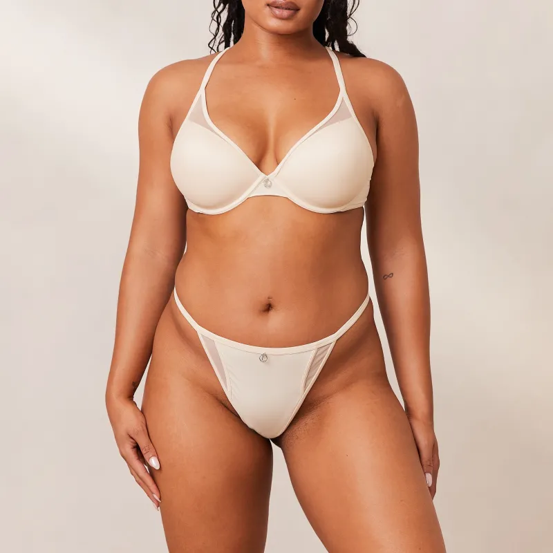 Lounge Underwear Höschen | Slips | Classic Plunge T-shirt BH -