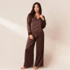 Lounge Underwear Pyjamas Sets | Classic Satin Pyjama Hose -