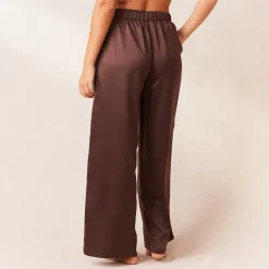 Lounge Underwear Pyjamas Sets | Classic Satin Pyjama Hose -