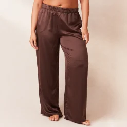 Lounge Underwear Pyjamas Sets | Classic Satin Pyjama Hose -