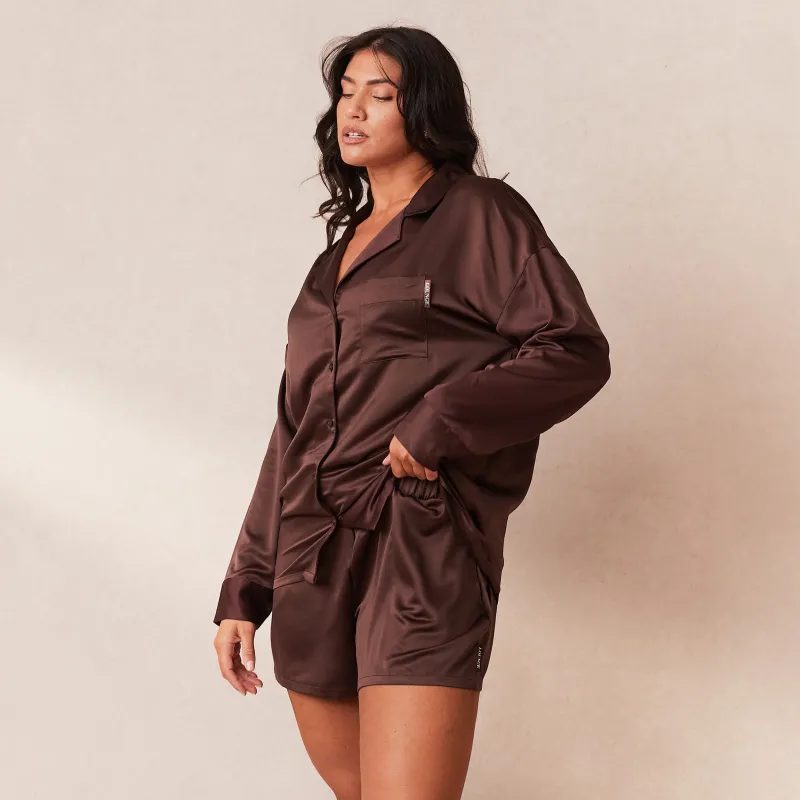 Lounge Underwear Pyjamas Sets | Pyjama-Hosen | Classic Satin Pyjama Shorts -