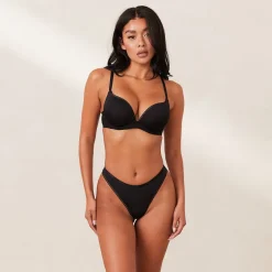 Lounge Underwear Höschen | T-Shirt Bhs | Comfort Push-Up T-shirt BH -