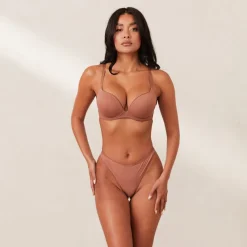 Lounge Underwear Höschen | Slips | Comfort Push-Up T-shirt BH -