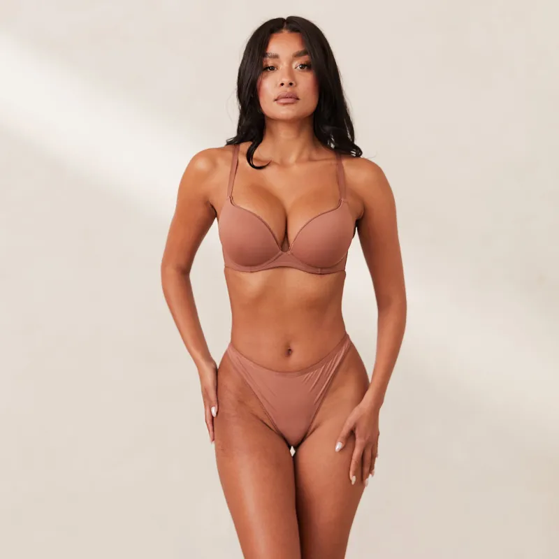 Lounge Underwear Höschen | Slips | Comfort Push-Up T-shirt BH -