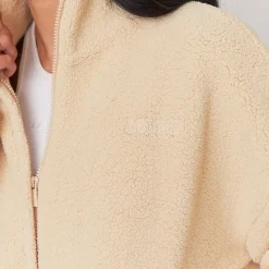Lounge Underwear Hoodies Und Sweatshirts | Cosy Zip Up Fleecejacke -
