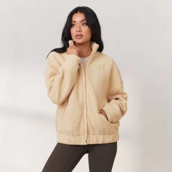 Lounge Underwear Hoodies Und Sweatshirts | Cosy Zip Up Fleecejacke -