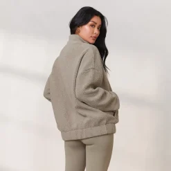 Lounge Underwear Hoodies Und Sweatshirts | Cosy Zip Up Fleecejacke -