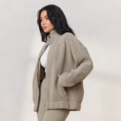 Lounge Underwear Hoodies Und Sweatshirts | Cosy Zip Up Fleecejacke -